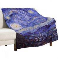 Vincent Van Gogh Star Night Blanket ผ้าห่มตกแต่งโซฟา