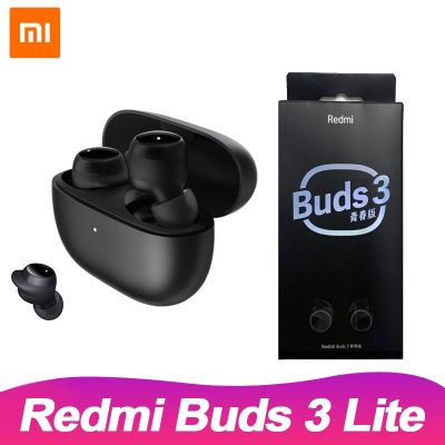 （Orange home earphone cover）หูฟัง Xiaomi Redmi ไร้สาย3 Lite,หูฟังโฟนบลูทูธหูฟังมีไมโครโฟนไร้สาย Earbuds TWS ตูม