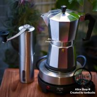 ส่งฟรี Moka Pot มีแบบเซ็ตและแบบคู่ ซื้อเป็นชุดคุ้มกว่า [จากกรุงเทพฯ] อุปกรณ์ชงกาแฟ