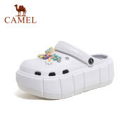 Cameljeans Xăng Đan Lỗ Mới Mùa Hè Giày Nữ Đế Dày Thường Ngày Dép Đi Biển