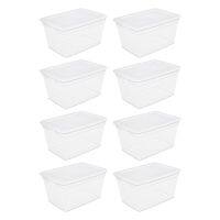 58 Qt Storage Base Lid Set of 8