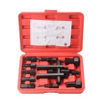 Bearing Race &amp; Seal Puller Extractor Set Slide Hammer Pilot Insert Inner Internal Bearing Removal Tool Set 10 Piece