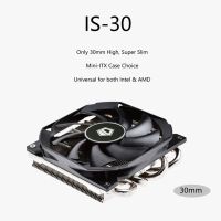 ■▼∏ ID-COOLING IS-30 CPU Cooler with Quiet PWM Cooling Fan 4 Direct Contact Heatpipes Ultra Slim CPU Air Cooler