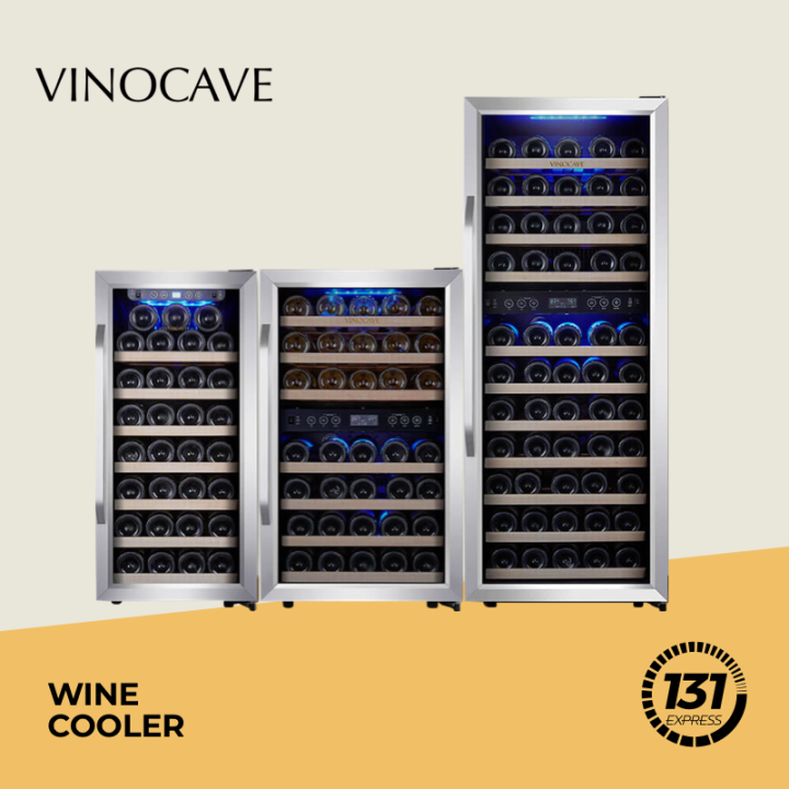 Vinocave Constant Temperature Wine Cooler [ 4 Models, 360° Cooling