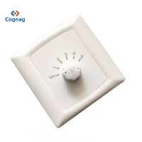 ❡ Best price ceiling fan 5 step speed control regulator dimmer switch wall button electric switch 220V 10A