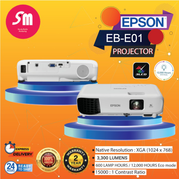 epson xga eb e01 projector