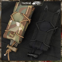 ยุทธวิธี MOLLE กระเป๋านิตยสารสีทึบ Tiger 9 มม.ชุดคุณลักษณะ 9 มม./5.56 เข็มขัด Quick Connect กลับนิตยสารนิตยสารกระเป๋าอุปกรณ์ล่าสัตว์ mag pouch