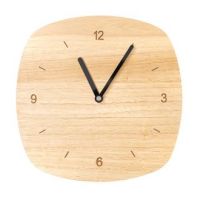 The Woods Tale Mori No Naka นาฬิกาแขวนผนัง นาฬิกาไม้ เดินเงียบ SQUARE WALL CLOCK สำหรับแขวนผนังหรือตั้งโต๊ะ