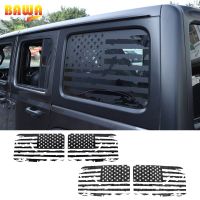 BAWA Car Stickers For Jeep Wrangler JL 4 Door Rear Window Decoration Sticker Interior Accessories For Jeep Wrangler JL 2018-2022