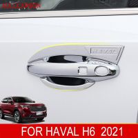 For Haval H6 2022 2021 Chrome Door Handle Cover Trim Bowl ABS Chromium Styling Film Outerior Decoration Accessories