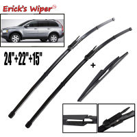 Ericks Wiper Front Rear Wiper Blades Set For VOLVO XC90 2004 -07.2006 Windshield Windscreen Window 24"+22"+15"