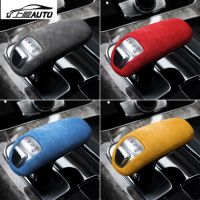 Ralcantara สำหรับ Audi A8 D4 4H S8 2011-2017รถเกียร์ Shift Knob Cover Trim กรอบสติกเกอร์ภายใน Mouldings อุปกรณ์เสริม Hotsale