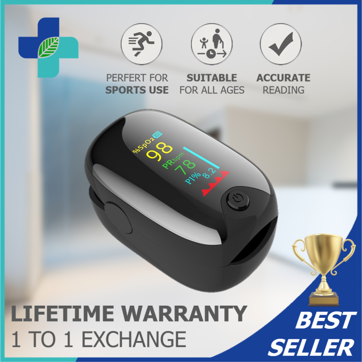 Digital Finger Pulse Oximeter Blood Oxygen Monitor LED Preventive Pulse