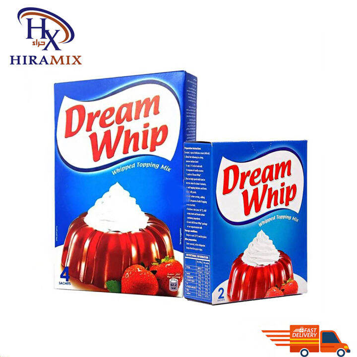 Dream Whip Topping Whipping Serbuk Krim Putar Cream baking 72g