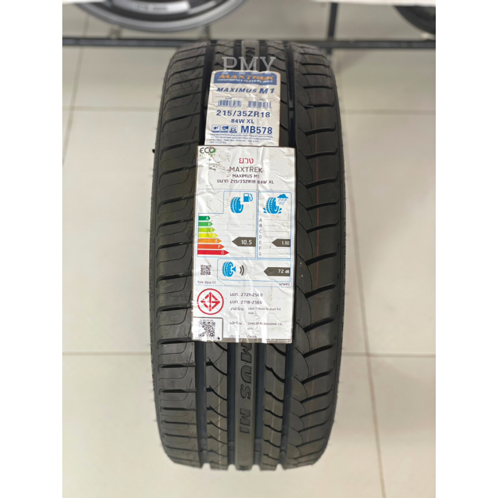 215-35r18-ยางรถยนต์-ยี่ห้อ-maxtrek-รุ่น-maximus-m1-ล็อตผลิตปี22-ราคาต่อ1เส้น-พิเศษสุดๆ-พร้อมส่งฟรี-รองรับบริการเก็บปลายทาง