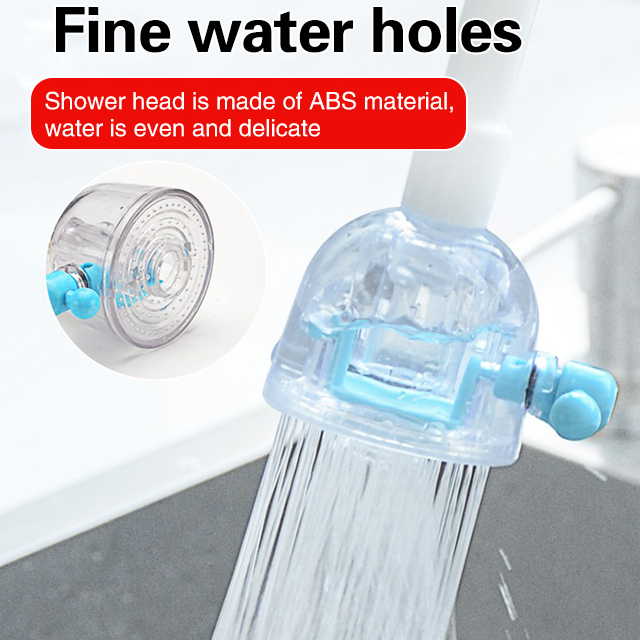 ECOOL Home Faucet Filter Retractable Water Sprayer Splash Shower Switch