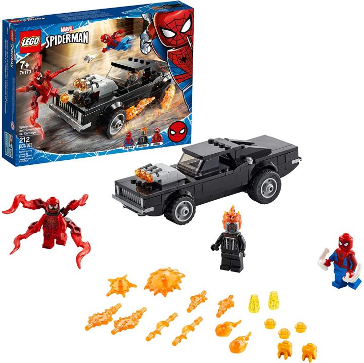 Đồ chơi LEGO SUPERHEROES - Spiderman Và Ma Tốc Độ Đối Đầu Carnage - 76173 |  