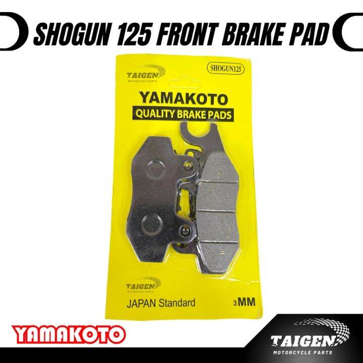 YAMAKOTO Shogun 125 Brake Pad / Disc Pad | Lazada PH