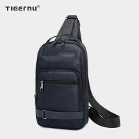 Tigernu Mens Oxford Waterproof Crossbody Bag Travel Chest Bag Casual 7.9" Shoulder Bag Men College Sling Bags Retro Series