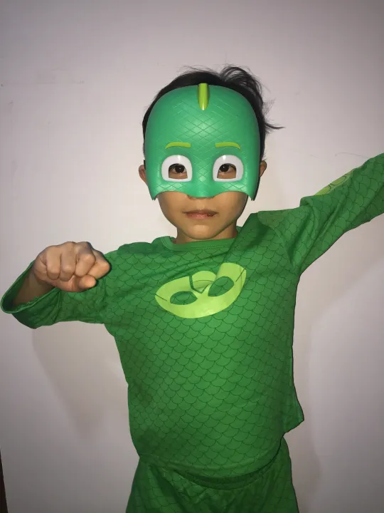 Pj Mask Gekko Costume Set Lazada PH