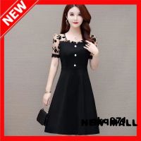 NEW MALL New Ladies Style Long Skirt Premium Black Sling Dress