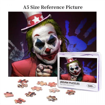 Joker (3) Wooden Jigsaw Puzzle 500 Pieces Educational Toy Painting Art Decor Decompression toys 500pcs