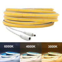 DC COB Led Strip Light 5V/12V/24V Dimmable 3mm 5mm 6mm 8mm 10mm Linear LED Tape Bar White Natural Warm Color For Home Decoration LED Strip Lighting