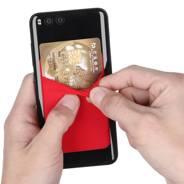 pemegang-kartu-ponsel-elastis-baru-dompet-ponsel-casing-kartu-id-kredit-saku-stiker-perekat-saku-mode