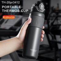 ۞❍❣ 20pr3412 PINKAH-316 Aço inoxidável Esportes Drink Cup Grande Capacidade Handle portátil Garrafa de Água Presente personalizado Novo