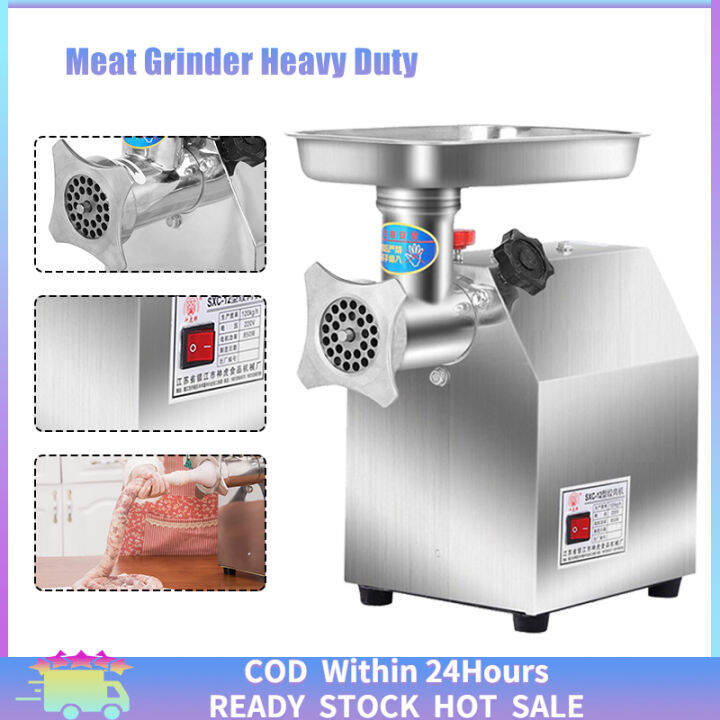 Electric Meat Grinder Heavy Duty Home Portable Sausage Stuffer Maker ...