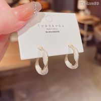 ? เครื่องประดับ S925 silver needle distortion han edition of the new stud earrings drip design feeling senior web celebrity earrings earrings a particular product