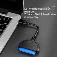 【Fast-selling】 2020 HOT 5 Gbps USB 3.0 2.0 Type C ตัวเชื่อมต่อ SATA กับอะแดปเตอร์ USB ภายนอก2.5นิ้ว SSD HDD ฮาร์ดดิสก์ไดรฟ์สาย Sata