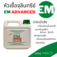 EM ADvanced ( สูตรพิเศษ ) หัวเชื้อจุลินทรีย์ย่อยสลายที่มีประโยชน์ ขนาดบรรจุ 1 ลิตร