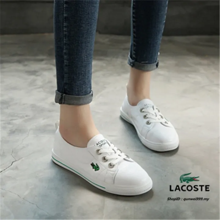 lacoste womens shoes slip on