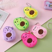 Cartoon Mini Fruit Coin Wallet Childrens Funny Cute Plush Schoolbag Hanger Student Girl Coin Change Bag