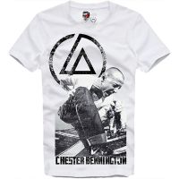 เสื้อยืดลายกราฟฟิก e1syndicate CHESTER BENNINGTON Linkin Park soundgarden