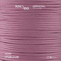 No.4028: Mauve พาราคอร์ดไนลอน Made in USA 100% Nylon Paracord 550 ขนาด 4 มม.