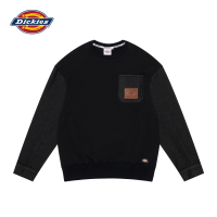 DICKIES FRENCH TERRY MIX MEDIA CREWNECK SWEATSHIRT เสื้อสเวตเตอร์ ผู้ชาย