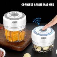 【CC】▼  /250ML Electric Food Processor Blenders Garlic Crusher Multifunctional ​Lightweight Household Gadgets