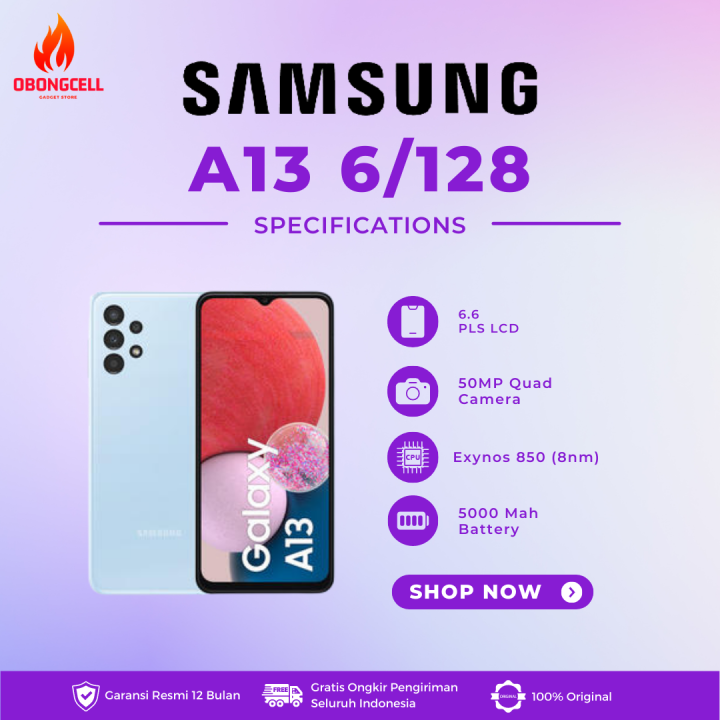 spec samsung a13 6 128