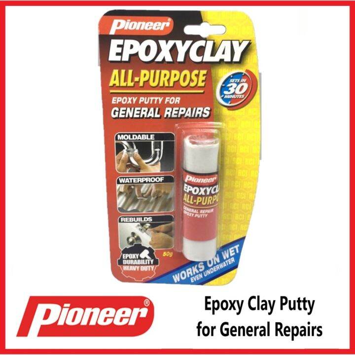 Epoxy Clay Putty for Repairs 50g Lazada PH