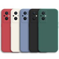 ▥┋❃ For OPPO Reno 8 Lite Case For Reno 8 7 Lite Cover Funda Coque Original Liquid Silicone Soft TPU Phone Bumper For Reno 8 Lite