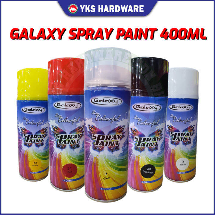 GALAXY Spray Paint 400ml Cat Spray Tin 400ml Lazada