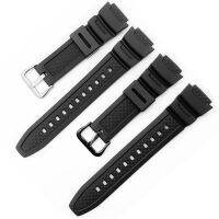 lumude Watch Band Strap 18mm Replacement Accessories for Watch AE-1000w AQ-S810W/W-S200H Silicone Belt White Black Wholesale
