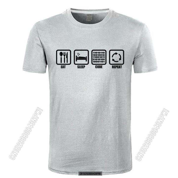 clothing-eat-sleep-code-repeat-gift-for-geek-programmer-hacker-t-shirt-tshirt-men-cotton-stylish-chic-t-shirt-top-camiseta