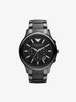 Emporio Armani นาฬิกาข้อมือผู้ชาย Ceramica Chronograph Black Dial Black รุ่น AR1452 ของแท้ 100% มีการรับประกัน 2 ปี คืนสินค้าภายใน 15 วัน Ralunar