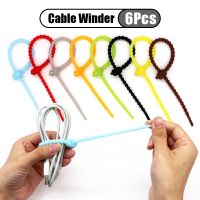 Ponsel klip kabel Earphone Winder Charger Cord Organizer manajemen kawat kabel Fixer pemegang sabuk kabel perlengkapan kantor rumah