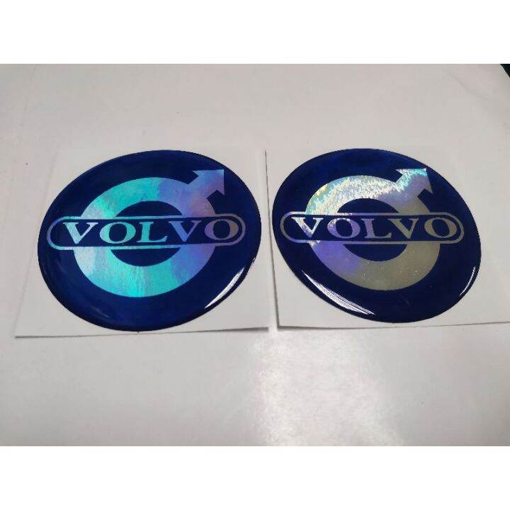 สติ๊กเกอร์-เทเรซิ่นนูนอย่างดี-logo-volvo-logo-sticker-แต่งรถ-ติดรถ-โลโก้-วอลโว่-ติดดุมล้อ-ดุมล้อ-กลม-ติดพวงมาลัย-สติกเกอร์-สติกเกอ