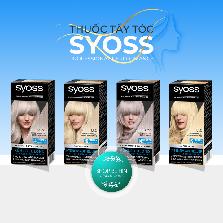 Syoss là một trong những thương hiệu thuốc nhuộm tóc đức được ưa chuộng với chất lượng cao và độ bền màu dài hạn. Hãy xem hình ảnh để tìm hiểu thêm về những tùy chọn màu sắc và hiệu quả của sản phẩm này. Cảm nhận sự thay đổi trong vẻ ngoài của bạn ngay lập tức.