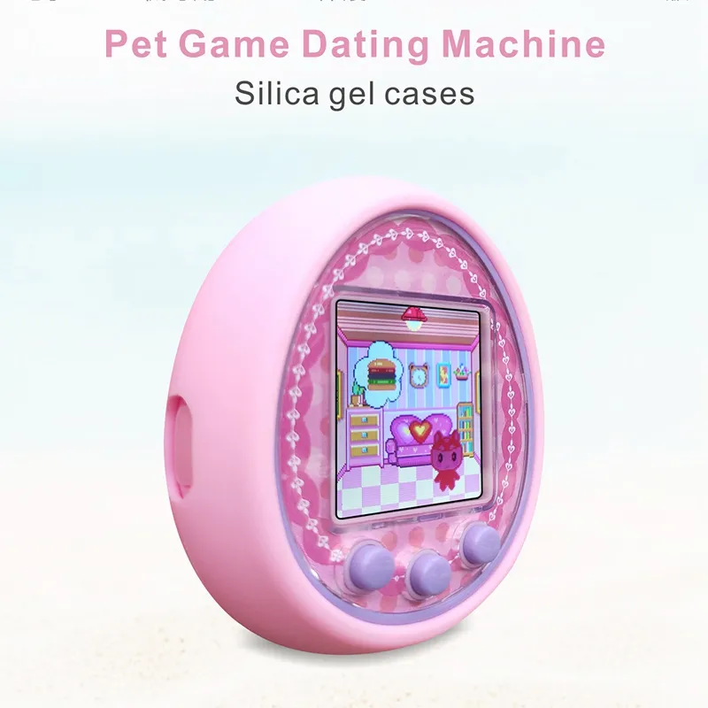 3D Electronic Pet Machine Silicone Cover for Tamagotchi Pix Virtual  Electronic Digital Pets Machine Protector Waterproof Case